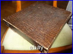 Coffret 24 couteaux ERCUIS modèle Spatours en métal argenté 12 grands 12 petits