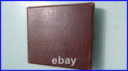 Coffret de 12 cuillères & fourchettes de service métal argenté ERCUIS modèle