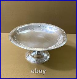 Compotier / coupe à fruits sur pied CHRISTOFLE modèle MARLY métal argenté 22 cm
