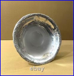 Compotier / coupe à fruits sur pied CHRISTOFLE modèle MARLY métal argenté 22 cm