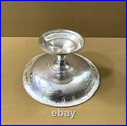 Compotier / coupe à fruits sur pied CHRISTOFLE modèle MARLY métal argenté 22 cm