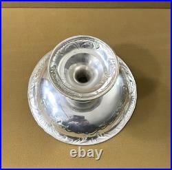 Compotier / coupe à fruits sur pied CHRISTOFLE modèle MARLY métal argenté 22 cm