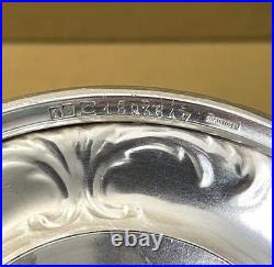 Compotier / coupe à fruits sur pied CHRISTOFLE modèle MARLY métal argenté 22 cm