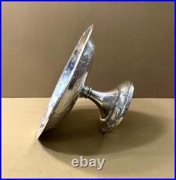 Compotier / coupe à fruits sur pied CHRISTOFLE modèle MARLY métal argenté 22 cm