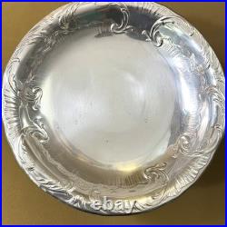 Compotier / coupe à fruits sur pied CHRISTOFLE modèle MARLY métal argenté 22 cm