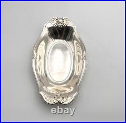 Corbeille à pain CHRISTOFLE GALLIA modèle LOUIS XV VOLUTES métal argenté 36 cm
