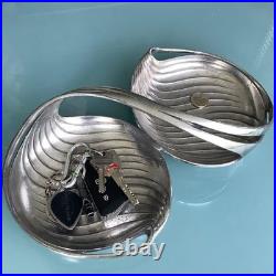 Coupe Gallia de Christofle, Modèle Canna, Art Nouveau 1900, Métal Argenté