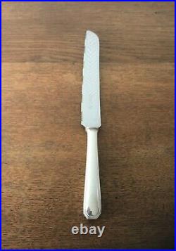 Couteau à Pain CHRISTOFLE Modèle AMERICA Métal Argenté Couvert Service Ménagère
