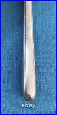 Couteau à pain CHRISTOFLE modèle AMERICA métal argenté couvert service table