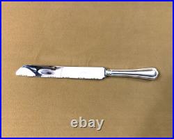 Couteau à pain CHRISTOFLE modèle SPATOURS métal argenté Couvert Service 28 cm