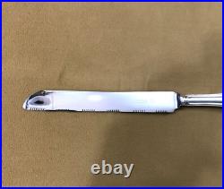 Couteau à pain CHRISTOFLE modèle SPATOURS métal argenté Couvert Service 28 cm