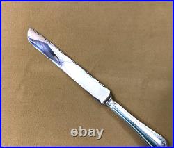 Couteau à pain CHRISTOFLE modèle SPATOURS métal argenté Couvert Service 28 cm
