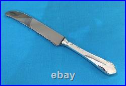 Couteau à pain ERCUIS modèle CITEAUX métal argenté couvert service table