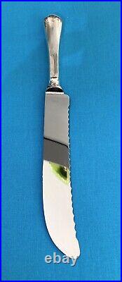 Couteau à pain ERCUIS modèle CITEAUX métal argenté couvert service table