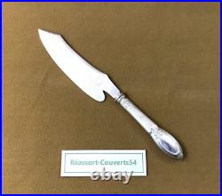 Couteau à pâtisserie BOULENGER modèle LOUIS XVI FILETS et RUBANS métal argenté