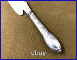 Couteau à pâtisserie BOULENGER modèle LOUIS XVI FILETS et RUBANS métal argenté