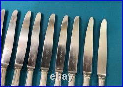 Couteaux a entremets CHRISTOFLE modèle ALBATROS métal argenté 20 cm couvert