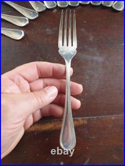 Couvert Christofle Service A Poisson Metal Argente Modele Boreal 24 Couverts