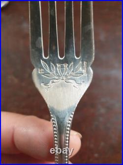 Couvert Christofle Service A Poisson Metal Argente Modele Boreal 24 Couverts
