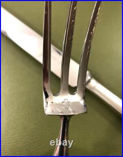 Couvert de service à découper CHRISTOFLE modèle MAROT COQUILLE métal argenté