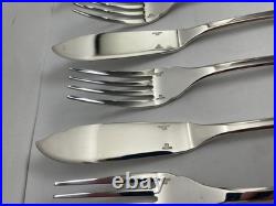 Couverts à poisson Christofle modèle Cluny x14 en métal argenté TBE