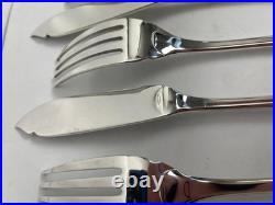 Couverts à poisson Christofle modèle Cluny x14 en métal argenté TBE