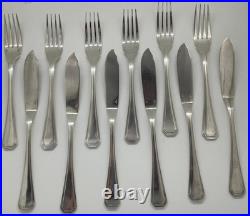 Couverts à poisson x6 Christofle modèle América en métal argenté bon état