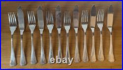 Couverts à poisson x6 Christofle modèle América en métal argenté bon état