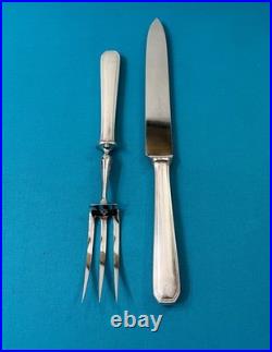 Couverts de service a découper CHRISTOFLE modèle AMERICA métal argenté couteau