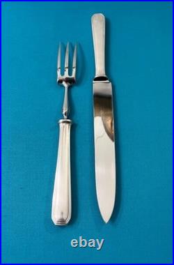 Couverts de service a découper CHRISTOFLE modèle AMERICA métal argenté couteau