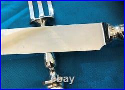 Couverts de service à découper CHRISTOFLE modèle SPATOURS métal argenté Couteau