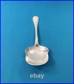 Cuillère à pomme de terre CHRISTOFLE modèle PERLES métal argenté 21 cm couvert