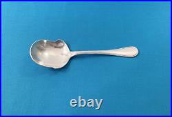 Cuillère à pomme de terre CHRISTOFLE modèle PERLES métal argenté 21 cm couvert