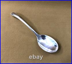Cuillère à sauce GALLIA CHRISTOFLE modèle CYGNE par FJERDINGSTAD métal argenté