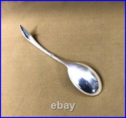 Cuillère à sauce GALLIA CHRISTOFLE modèle CYGNE par FJERDINGSTAD métal argenté
