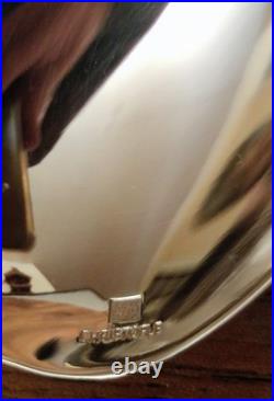 Cuillères à café, thé métal argenté Christofle Modèle Aria bicolore