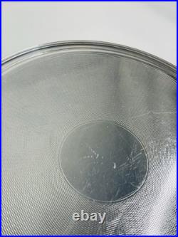 Dessous de Plat Christofle Modèle Cléry Métal Argenté Ø 24 cm avec Boîte