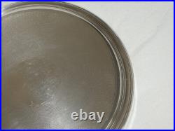 Dessous de plat CHRISTOFLE à fond guilloché en métal argenté modèle cléry superb