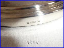 Dessous de plat CHRISTOFLE à fond guilloché en métal argenté modèle cléry superb