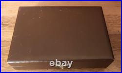 Douze fourchettes à dessert métal argenté Christofle Modèle Aria bicolore