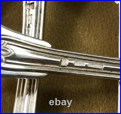 E. LEPERE ancienne ménagère 38 couverts en métal argenté Modèle FILET COQUILLE
