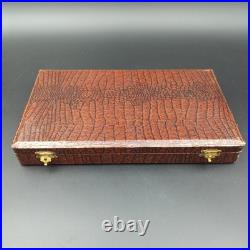 ERCUIS 12 COUTEAUX DE TABLE EN MÉTAL ARGENTÉ Modèle DUBARRY / DU BARRY