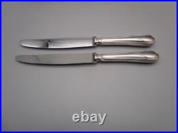 ERCUIS modèle Sully 12 couteaux de table métal argenté