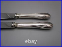 ERCUIS modèle Sully 12 couteaux de table métal argenté