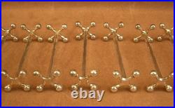 Ensemble de 12 Porte-couteaux en métal argenté Christofle modèle 4 Boules
