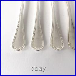 Ensemble de 6 couteaux à poissons Christofle en métal argenté, modèle Spatours Ensemble de 6 couteaux à poissons Christofle en métal argenté, modèle Spatours