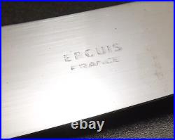 Ercuis Modele Citeaux 12 Grands Couteaux De Table En Metal Argente Vers 1970 Ercuis Modele Citeaux 12 Grands Couteaux De Table En Metal Argente Vers 1970