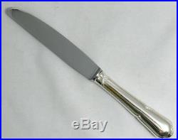 Ercuis, modèle Contours/Victoria, 10 couteaux de table, métal argenté