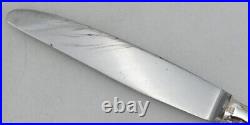 Ercuis modèle Islande, 12 couteaux à entremets/dessert/fromage, métal argenté