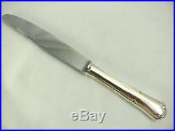 Ercuis modèle Sully, 6 couteaux de table, excellent état, métal argenté